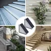 A collage of images showing outdoor and indoor stairs, a floral arrangement, and solar step lights. Produktbild-Vorschau