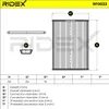 Kraftstofffilter RIDEX 9F0033 Dieselfilter für VW GOLF VI Produktbild-Vorschau 5