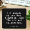 Mr. & Mrs. Panda Mouse Pad Ich musste meinen Mann... - Produktbild-Vorschau 2