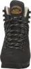 A front view of a black hiking boot. Produktbild-Vorschau