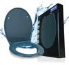 WENKO Premium WC SITZ SAMOS Slate Absenkautomatik Klo Produktbild-Vorschau 1