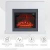 Kominek elektryczny HOMCOM LED z efektem płomieni, model Podgląd zdjęcia produktu 6