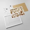 Gerahmtes Poster - Weißer Rahmen - Baumwolle Boho Wollig - Produktbild-Vorschau 4
