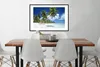 MuchoWow® Gerahmtes Poster Strand - Palme - Tropisch 90x60 Produktbild-Vorschau 3