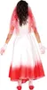Halloween Kinderkostüm "Blutige Braut" | Kleid und Schleier Produktbild-Vorschau 8