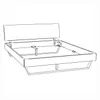 HASENA Trento Bett Sariano Nussbaum 180x200 Produktbild-Vorschau 8