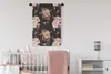 MuchoWow® Wandteppich Wandbehang Rosen - Braun - Blumen Produktbild-Vorschau 2