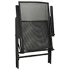 vidaXL Chaises pliantes 4 pcs. Mesh acier anthracite Voir les images du produit 5