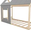 OKWISH Lit Enfant 90x200 cm - Lit Cabane avec Toit et Voir les images du produit 6