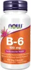 Vitamin B-6 Pyridoxin 100 mg 100 Veg-Kapseln Now Foods Produktbild-Vorschau 1