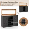 COSTWAY Küchenschrank Buffetschrank mit Arbeitsplatte, Produktbild-Vorschau 5