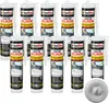 Isolbau Sanitär Silikon 10 x 300 ml Hellgrau - Produktbild-Vorschau 1