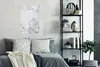 MuchoWow® Poster Marmor - Glitter - Grau 60x90 cm - Produktbild-Vorschau 4