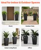 VEVOR Kvetináč 390 x 390 x 750 mm, sada 2 ks, kvetináč, Náhľad obrázku produktu 6