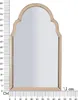 Espejo De Pared Tanger, Color Rosa, 47X1X80 Cm (Medidas Del Vista previa de la imagen del producto 7