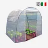 Garten Gewächshaus Tunnel 200x150xh180cm PVC Folie Pflanzen Produktbild-Vorschau 2