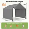 Tenda per cani da esterno, modello rifugio, dimensioni 129 Anteprima dell’immagine prodotto 3