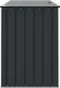 Úložná krabica do záhrady Čierna 151,5 x 82 x 110,5 cm Oceľ Náhľad obrázku produktu 8