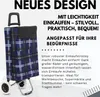 43,5 L Wasserabweisender Einkaufstrolley klappbar – Produktbild-Vorschau 3
