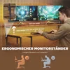 HOMCOM Gaming Tisch L-förmiger Schreibtisch mit Produktbild-Vorschau 5