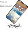 A smartphone case is shown falling onto a cracked surface, illustrating its protective qualities. Produktbild-Vorschau