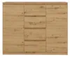 Topeshop 2D4S ARTISAN, Eiche, 4 Schublade(n), Partikelbord, Produktbild-Vorschau 7