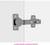 Illustration of a cabinet hinge mechanism. Náhled obrázku produktu