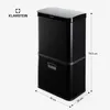 Klarstein Touchless, senzorový odpadkový koš, 56 l, z Náhled obrázku produktu 7