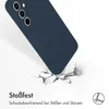 Accezz Liquid Silikoncase Samsung Galaxy A35 - Dunkelblau Produktbild-Vorschau 4