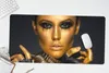 MuchoWow® Schreibtischunterlage Make-up - Tasche - Gold - Produktbild-Vorschau 5