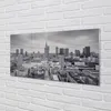 Glasbilder 100x50 Wandkunst Warschau Wolkenkratzer Panorama Produktbild-Vorschau 2