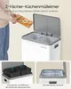 Mülleimer Mülltrennsystem 2 x 30 L, 2 Fächer, Abfalleimer, Produktbild-Vorschau 4