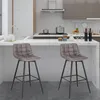 WOLTU 2er-Set Barhocker Designer Barstuhl Hocker Produktbild-Vorschau 2