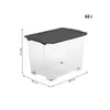 Rotho Aufbewahrungsbox mit Rollen 65L Evo Total - Produktbild-Vorschau 12