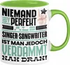 Singer-Songwriter Geschenk Tasse Lustige Geschenkidee für Produktbild-Vorschau 1