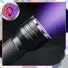 Mini torcia UV 21 LED 395nm rilevatore alluminio compatta Anteprima dell’immagine prodotto 8