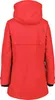 Back view of a red parka jacket. Produktbild-Vorschau