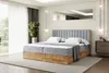 ALTDECOR Boxspringbett LOLLI4 mit H4-Matratze, Kopfteil und Produktbild-Vorschau 1