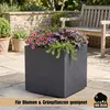BigDean Blumenkübel Doppelwandig Schwer  Europe Steinoptik Produktbild-Vorschau 6