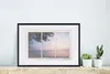MuchoWow® Gerahmtes Poster Aussicht - Palme - Meer 60x40 cm Produktbild-Vorschau 4