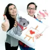 Mr. & Mrs. Panda Dekokissen Koala Künstler - Weiß - Produktbild-Vorschau 5