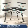 UISEBRT L-förmiger Winkelschreibtisch 120x120cm, wahlweise Produktbild-Vorschau 7