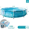 INTEX 28208GN - Frame Pool - Beachside (305x76cm) con pompa Anteprima dell’immagine prodotto 4