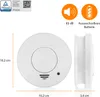Smartwares Optyczny czujnik dymu RM250 85 dB z baterią na 1 Podgląd zdjęcia produktu 22