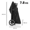 DERYAN Easy2 Luxe Buggy - Leichtgewicht - Kompakt - Faltbar Produktbild-Vorschau 9