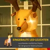 HOMCOM Aufblasbares Weihnachts-Rentier 180 cm aufblasbare Produktbild-Vorschau 4