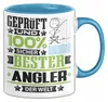 Angler Geschenk Lustiger Spruch für Angler Geschenkidee Produktbild-Vorschau 1