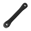 Kurbel, links 170 mm, Aluminium, schwarz, Messingschlager, Produktbild-Vorschau 2