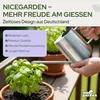 NICEGARDEN Edelstahl Blumengießkanne 1L | Design Gießkanne Produktbild-Vorschau 7