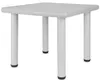 Bieco Kindertisch Groß Eisgrau 62x 62x 52 cm | Kinder Tisch Produktbild-Vorschau 1